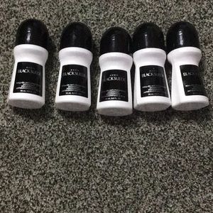 COPY - NWT 5/$15 Avon black suede roll on antiperspirant